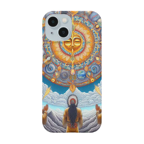 月　太陽　大地への祈り3 Smartphone Case