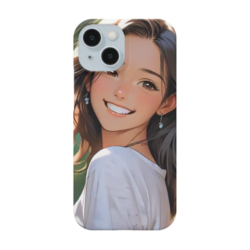 朝から笑顔 Smartphone Case