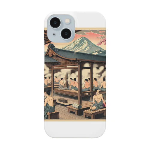 浮世絵風サウナ Smartphone Case