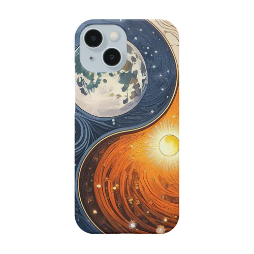 月と太陽 Smartphone Case