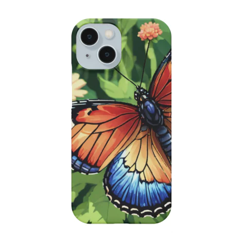 蜜を吸っている蝶の吻 Smartphone Case