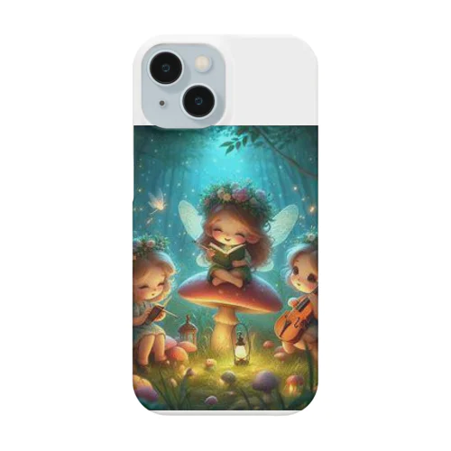 夜の森の妖精たち Smartphone Case