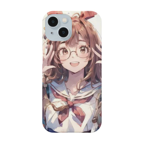 癒やし系のうさ耳少女 Smartphone Case