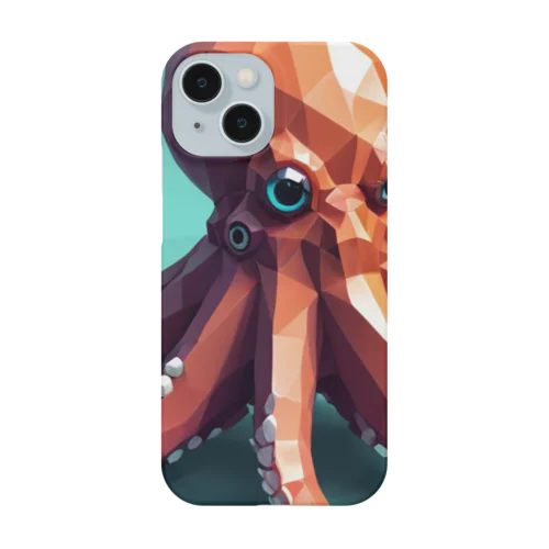 ローポリ風タコ Smartphone Case