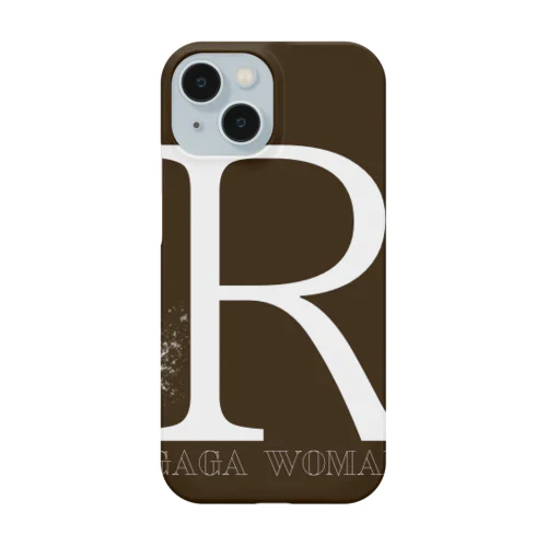 R ブラック Smartphone Case