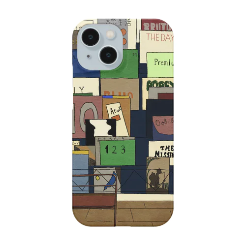 本棚のイラスト Smartphone Case