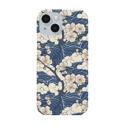 海花紋様 Smartphone Case