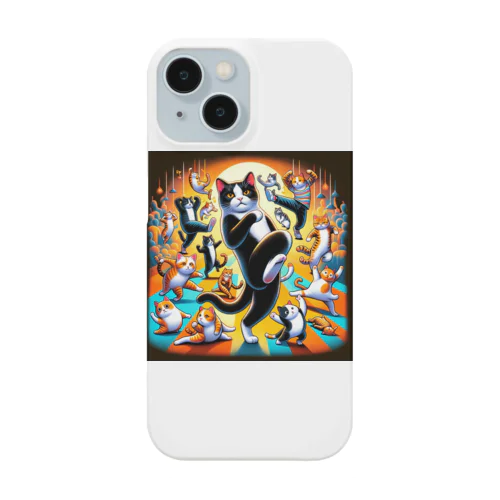 猫のダンスパーティー Smartphone Case