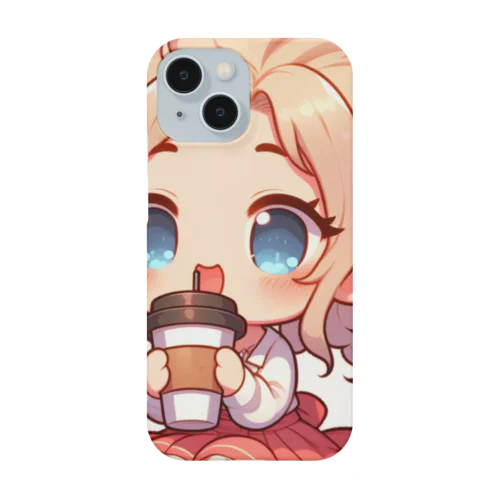 カフェが好きな女の子 Smartphone Case