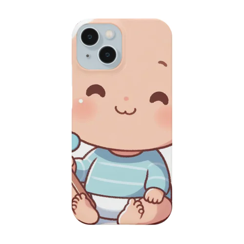 可愛らしい赤ちゃん、笑顔🎵 Smartphone Case