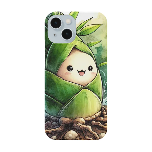 緑の竹の子 Smartphone Case