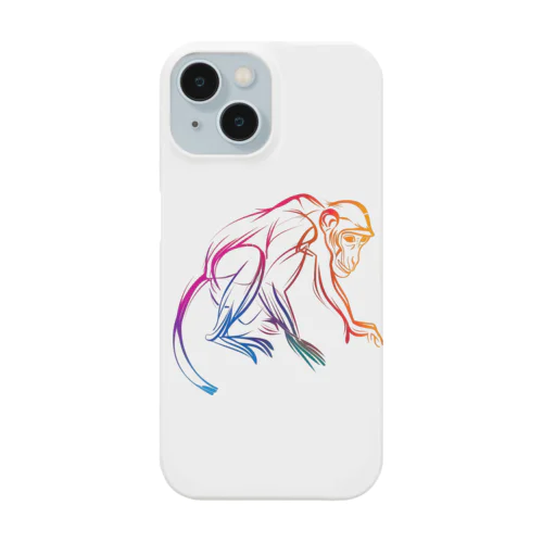 カラフルな猿 Smartphone Case