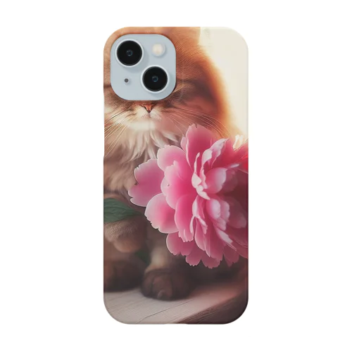 猫の可愛いグッズ Smartphone Case