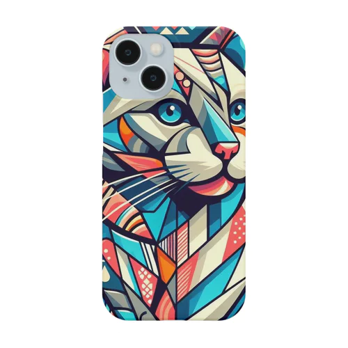 グラフィックアートシリーズ「猫」 Smartphone Case