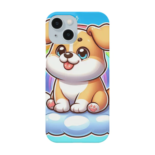 雲に乗った犬 Smartphone Case