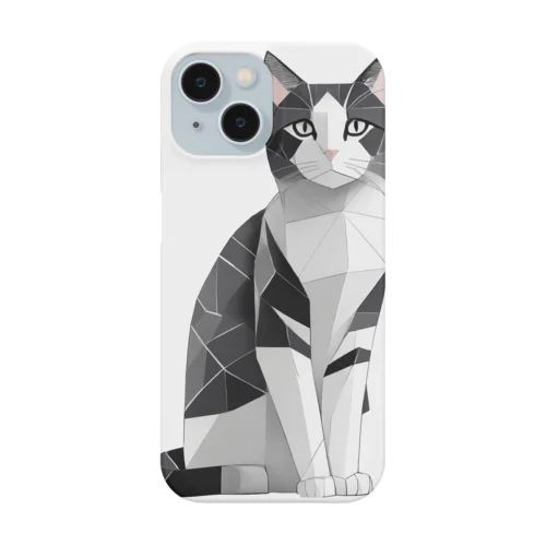 日本の猫　ハチワレさん Smartphone Case