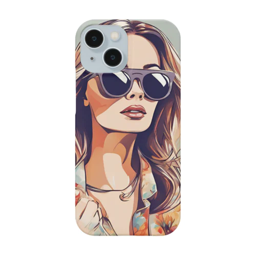 大人かわいい女性パート３ Smartphone Case