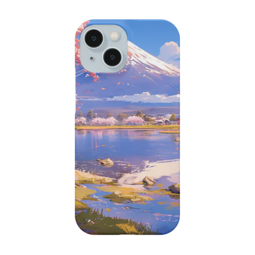 富士山とさくら Smartphone Case