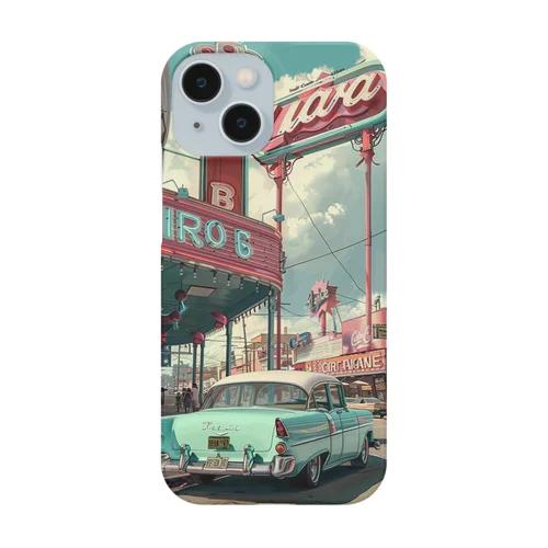 Vintage American City スマホケース