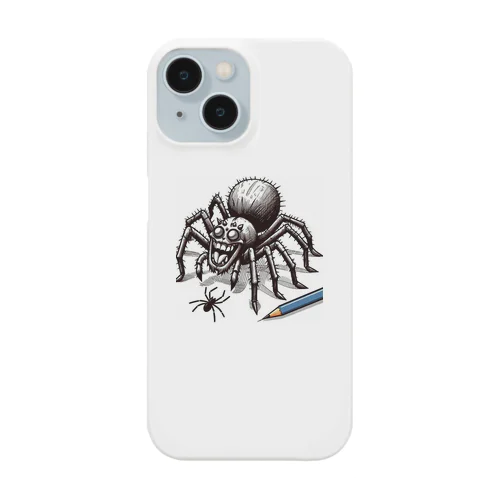 クモ柄 Smartphone Case