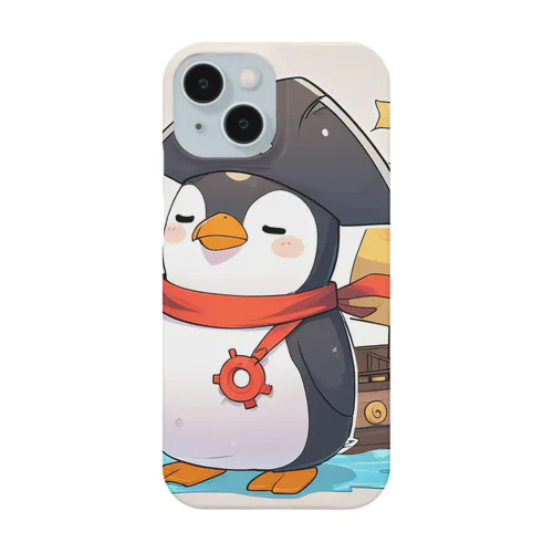 おもちゃの海賊船に乗ったかわいいペンギン Smartphone Case