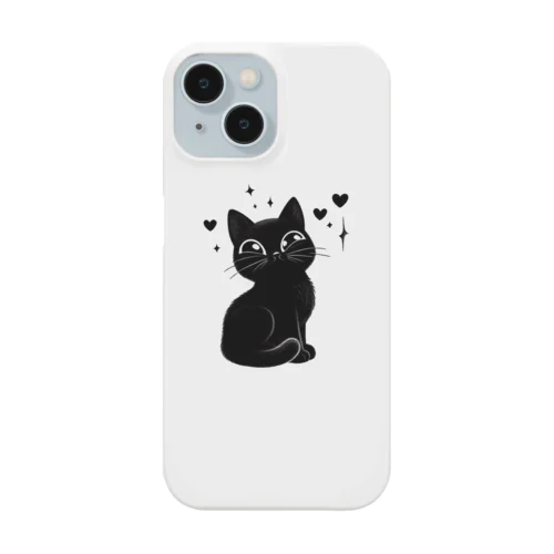 黒猫ニャン・ポイント Smartphone Case