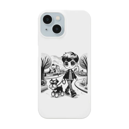 愛犬とお散歩 Smartphone Case