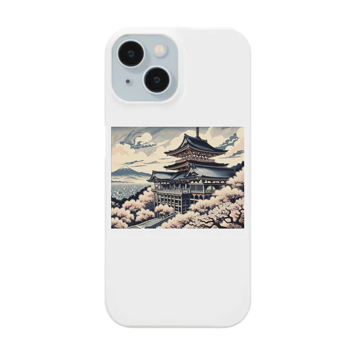 清水寺　世界遺産　絵画 Smartphone Case