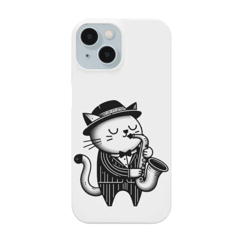 サックスプレイヤーキャット Smartphone Case