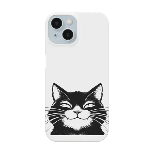 してやったり！！の顔した猫 Smartphone Case