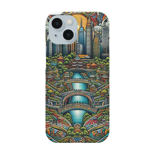 大都市風スマホカバー Smartphone Case