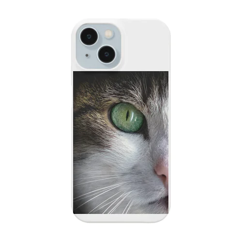 猫（片目） Smartphone Case