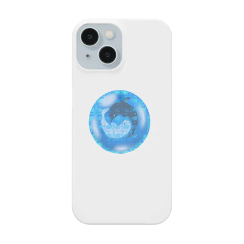 太陰大極イルカの宝石 Smartphone Case