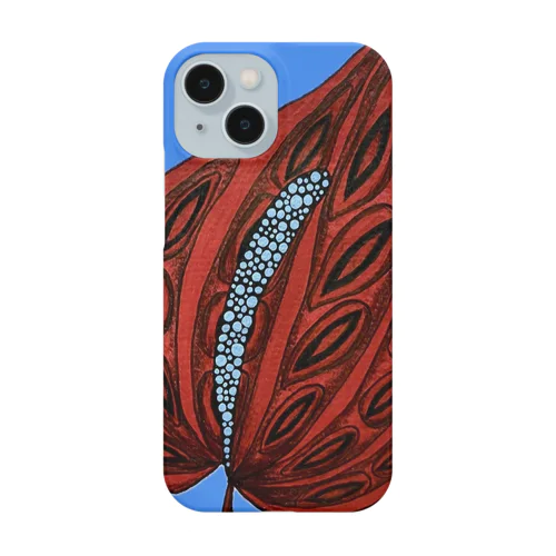 大紅団扇。 Smartphone Case