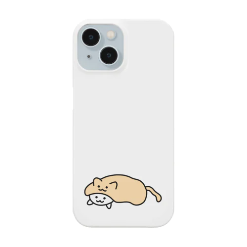 ネコ、かぶってます。（文字なし） Smartphone Case