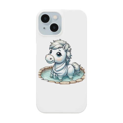 ウマさんの入浴 Smartphone Case