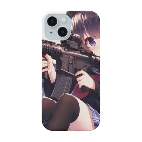 アサルトライフルをもつjk Smartphone Case