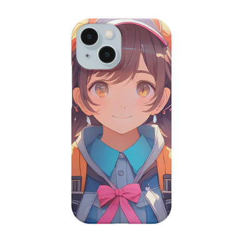 春の冒険する女の子 Smartphone Case