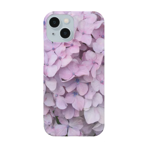 紫陽花(淡い赤紫 Smartphone Case