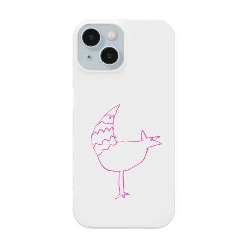 むぎちゃんのプテラノドン（ピンク） Smartphone Case