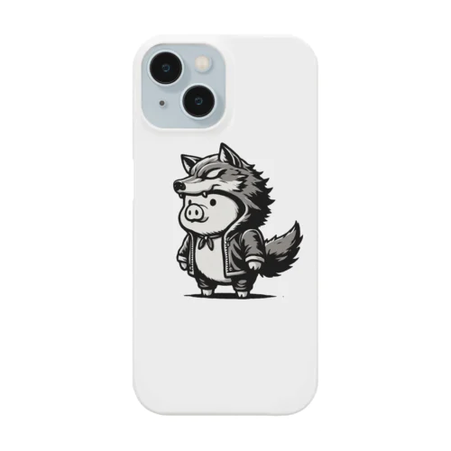 オオカミのぶた Smartphone Case