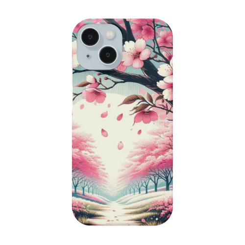 桜と季節感 Smartphone Case