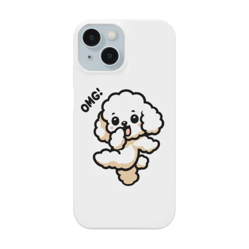 OMG DOG オーマイガ！トイプードルのぷぷる スマホケース