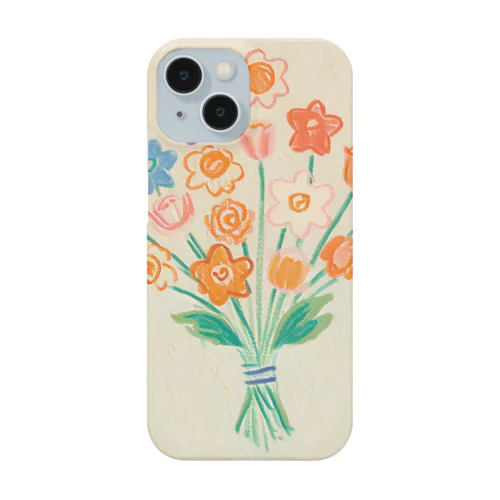 お絵描き花束 Smartphone Case