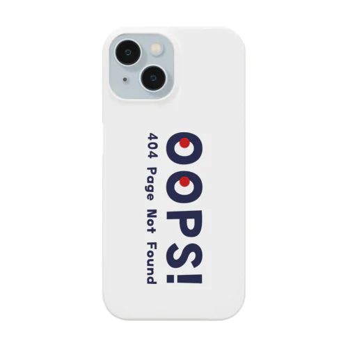 エラーコード Oops! 404 page not found 10 Smartphone Case