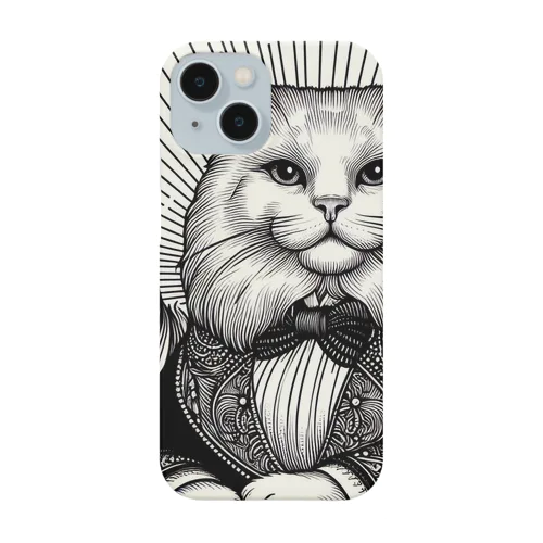 社長‼️と言ってほしい猫 Smartphone Case