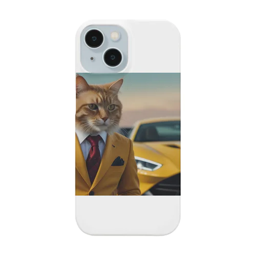 大富豪の猫 Smartphone Case