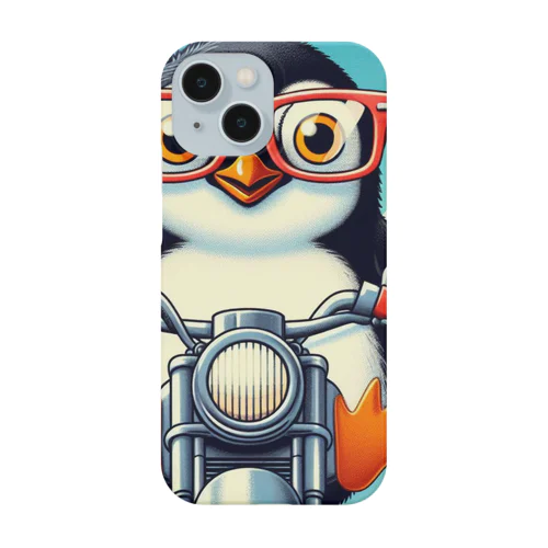 サングラスをかけたワイルドなペンギン③ Smartphone Case