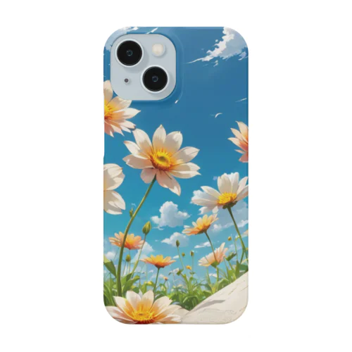 文字から咲いた花 Smartphone Case