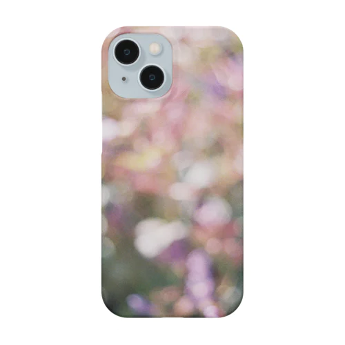 ぴんぼけピンク系1 iPhone Smartphone Case